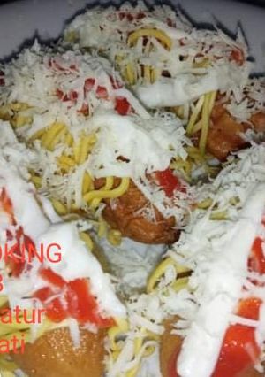 Foto resep Sosis Mie Lilit