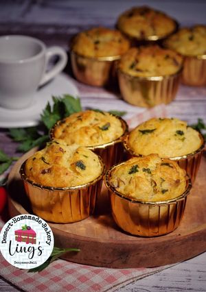 Foto resep Smoked Beef & Cheese Muffin 🧁