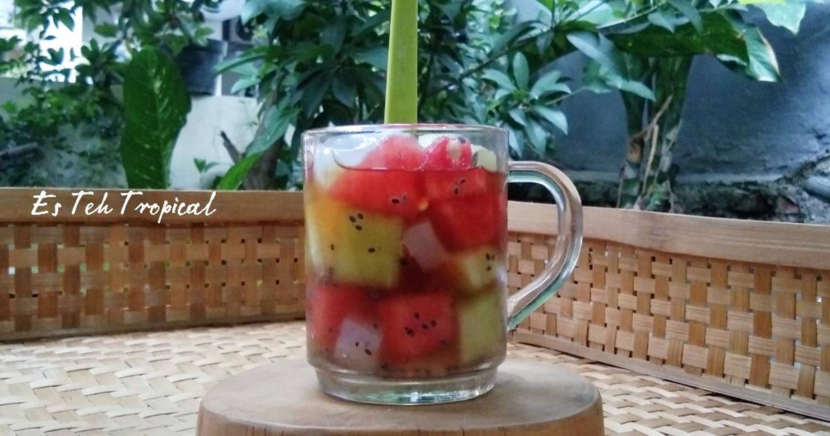 Resep Es Teh Tropical Oleh Lina Subrata Cookpad