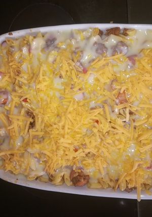 A picture of Microwave pasta.