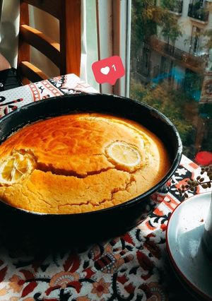 Una foto de Bizcochuelo esponjoso de limón