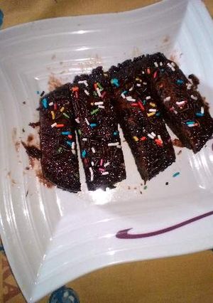 Foto resep Bronis kukus milo meises no susu no coklat