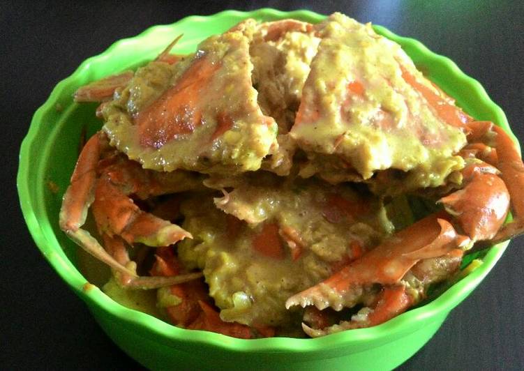 Kepiting bumbu kari pedas