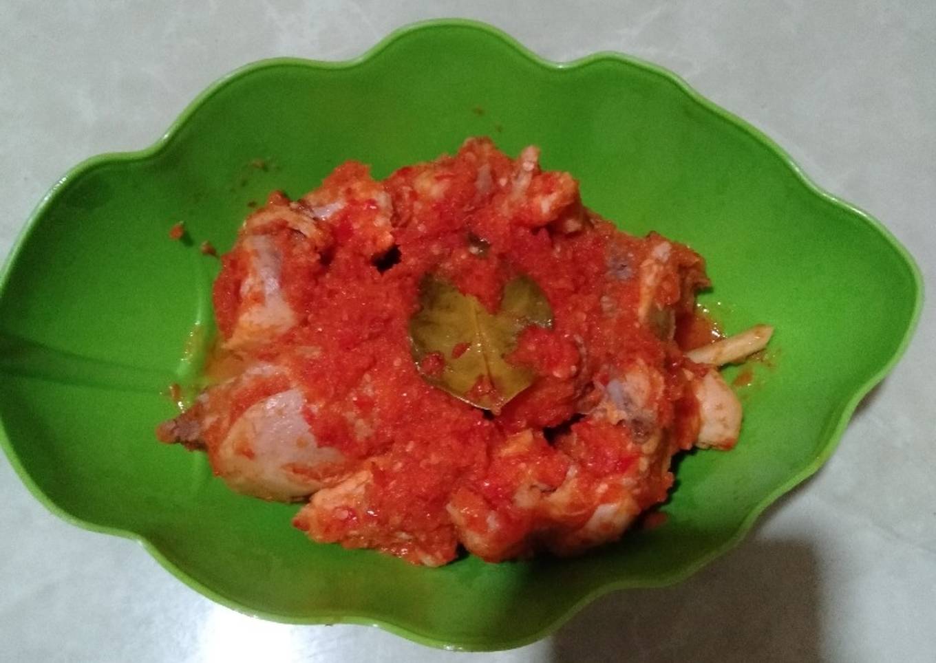Ayam balado pedes