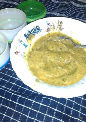 Foto resep MPASI 8 Bulan Bubur Popeye