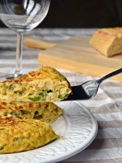 Una foto de Tortilla de Bacalao