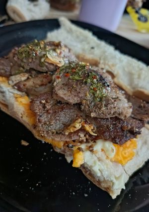 Una foto de Sándwiches de Bondiola