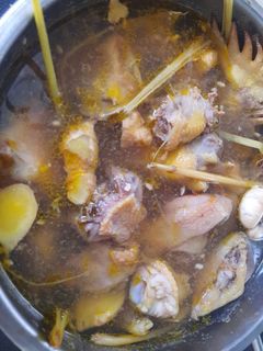 Hình của món Canh gà nấu bỗng rượu (cái rượu).