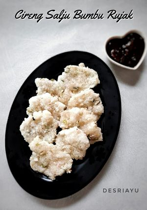 Foto resep Cireng Salju Bumbu Rujak