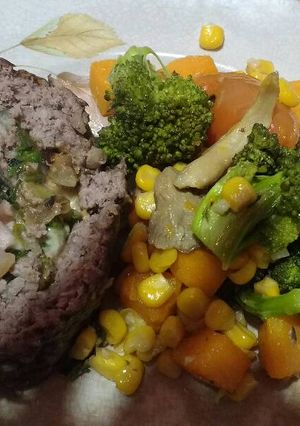 Una foto de Rollo de carne incógnita
