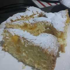 A picture of Torta de duraznos🍑🍑.
