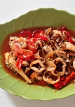 Foto resep Cumi asam manis