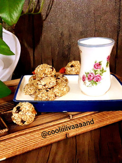 عکسی از دستور کوکی جو دوسر پرک(بدون آرد و تخم مرغ)