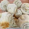 Pan saborizado de cebolla y orégano (vegano)