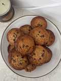 Collagen Chocolate Chip Banana Muffins
