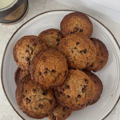 A picture of Collagen Chocolate Chip Banana Muffins.