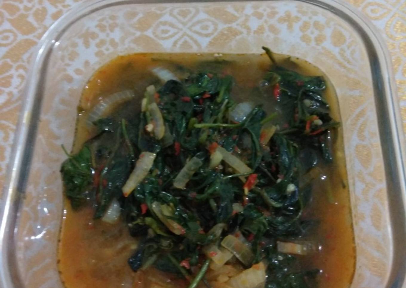 Tumis bayam