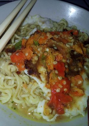 Foto resep Mi Kuah Guyur Cabe Ulek