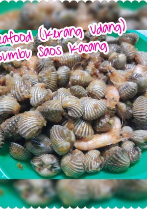 Foto resep Seafood Bumbu Saos Kacang