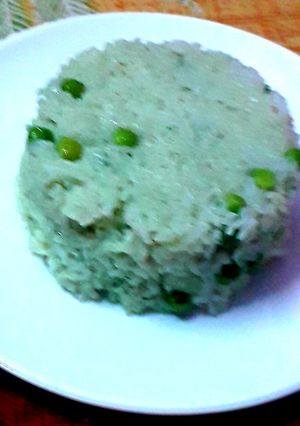 A picture of Green peas pulav.
