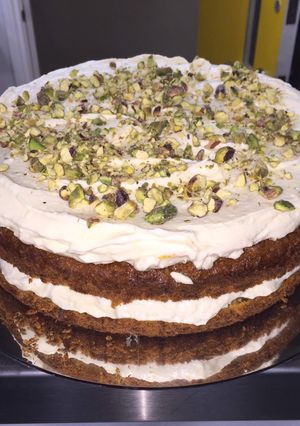 Sárgarépa torta recept fotója
