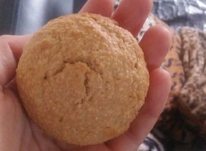 Una foto de Quequitos de avena plátano