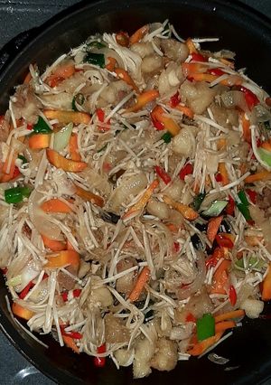 Foto resep Tumis jamur enoki