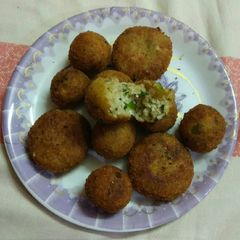 A picture of Cheese corn balls.