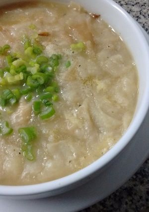 Una foto de Sopa de cebollas a la francesa súper express