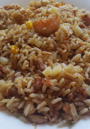 Una foto de Arroz frito a la roteña