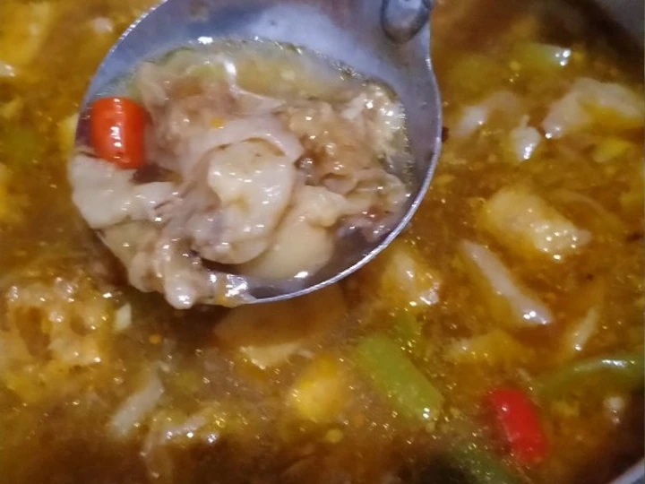 Langkah Mudah untuk Menyiapkan Resep Asem - asem koyor (tetelan sapi) yang Lezat