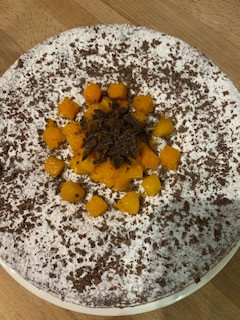 Foto di Torta zucca cioccolato fondente e rhum
