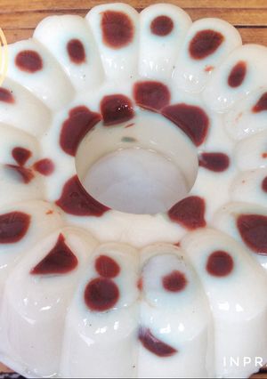 Foto resep Puding Polkadot