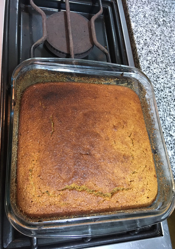 Una foto de Budín de mandarina súper fácil