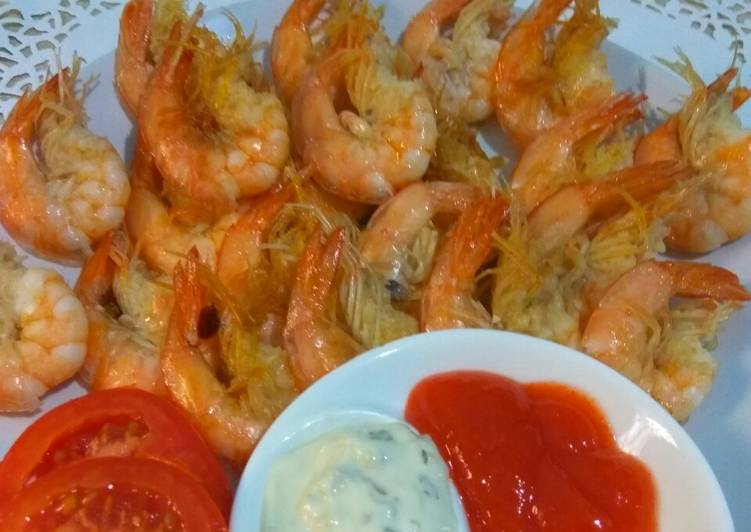 Cara Gampang Membuat Udang Goreng Garlic yang Enak