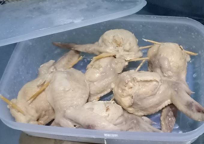 Cara Gampang Menyiapkan Tori no teba (Sayap Ayam Isi), Lezat