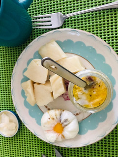 Una foto de Huevos ponchados a la Pinochetta. Camino de sabores