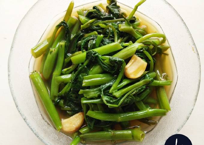 Resep Cah Kangkung Bawang Putih Oleh Foodilise Cookpad