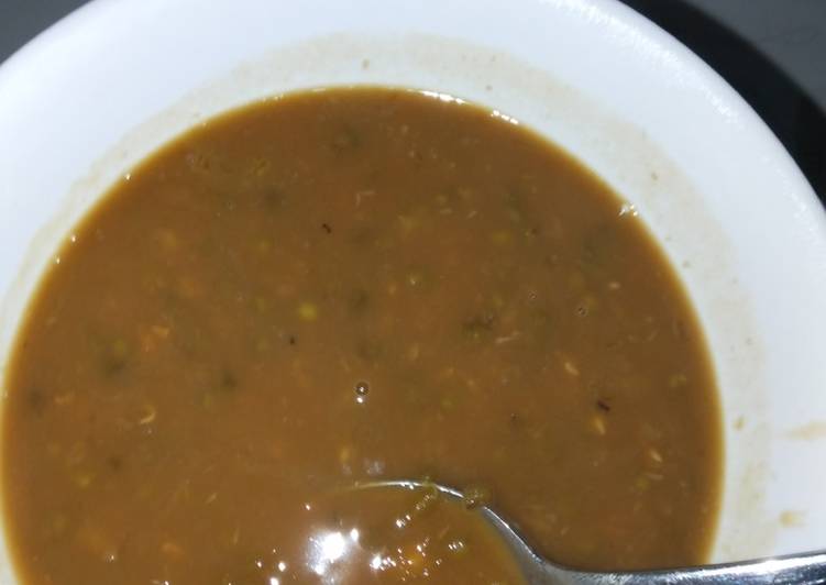 Bubur kacang hijau fiber cream