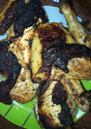 صورة لوصفة فراخ مشويه فالطاسة 😋