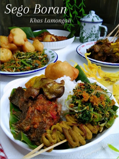 Foto resep Sego Boran Khas Lamongan