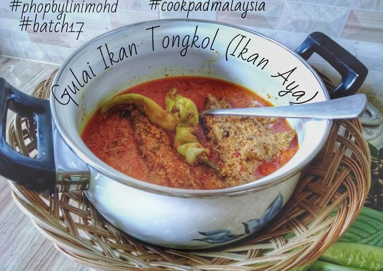 Arahan Buat Gulai ikan tongkol (ikan aya) #phopbylinimohd#batch17 yang Praktis