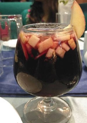 Una foto de Sangría dulce