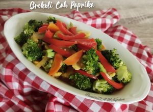 Foto resep Brokoli Cah Paprika Merah