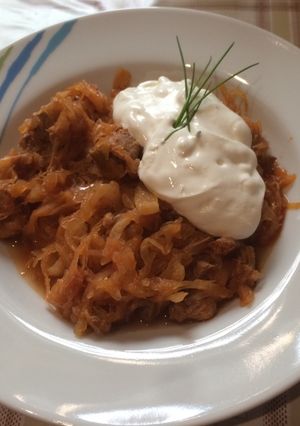 Pörköltmentő székelykáposzta recept fotója