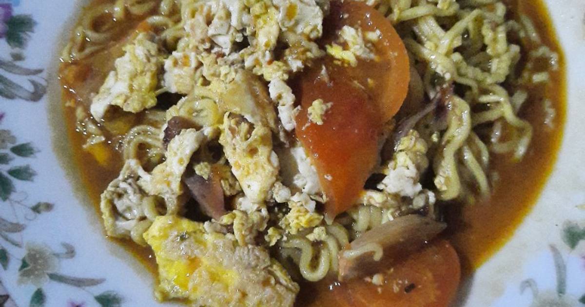 Resep Mie Nyemek Dengan Bahan Sederhana