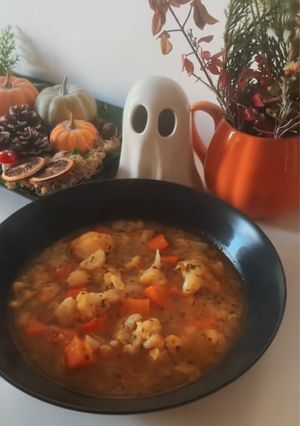 Magyaros karfiolleves recept fotója