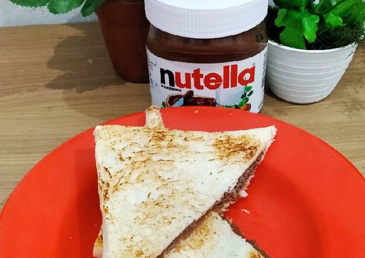 Resep Roti bakar nutella, Bikin Ngiler