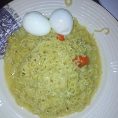 A picture of Simple indomie recipe.