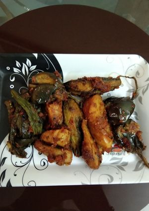 A picture of Tawa veg fry.